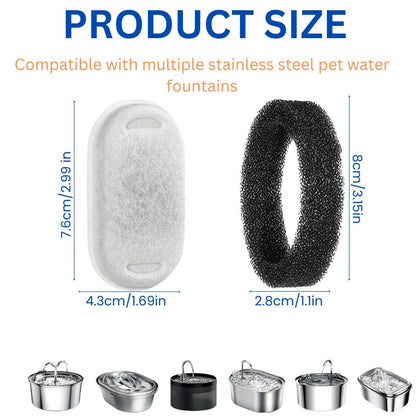Replacement Filters for Pet Water Fountains